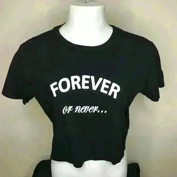 H&M Black Forever Tee - Picture 2 of 3